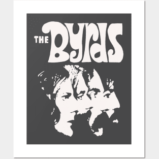 The Byrds // Retro Fan Art Style Posters and Art